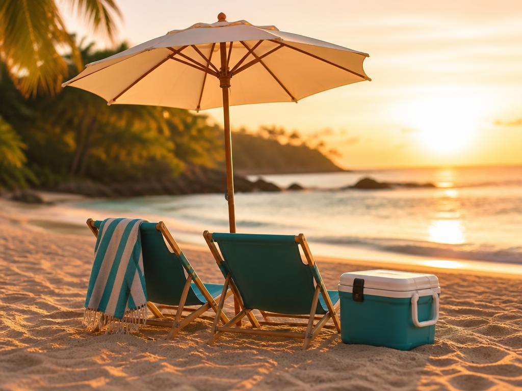 Paquete Día de playa con sus artículos incluidos